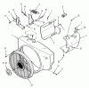 Toro R1-16O802 (316-8) - 316-8 Garden Tractor, 1990 Ersatzteile TORO POWER PLUS BLOWER HOUSING AND GOVERNOR