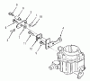 Toro R1-16O802 (316-8) - 316-8 Garden Tractor, 1990 Ersatzteile TORO POWER PLUS CHOKE LINKAGE