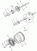 Toro R1-16O802 (316-8) - 316-8 Garden Tractor, 1990 Ersatzteile TORO POWER PLUS CRANKSHAFT, CAMSHAFT, FLYWHEEL