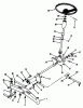 Toro R1-12K804 (312-8) - 312-8 Garden Tractor, 1992 (2000001-2999999) Ersatzteile FRONT AXLE AND STEERING