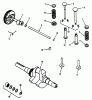 Toro R1-12K804 (312-8) - 312-8 Garden Tractor, 1992 (2000001-2999999) Ersatzteile KOHLER CAMSHAFT, CRANKSHAFT AND VALVES