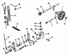 Toro R1-12K804 (312-8) - 312-8 Garden Tractor, 1992 (2000001-2999999) Ersatzteile KOHLER GOVERNOR LINKAGE