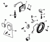 Toro R1-12K804 (312-8) - 312-8 Garden Tractor, 1992 (2000001-2999999) Ersatzteile KOHLER IGNITION SYSTEM