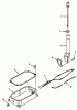 Toro R1-12K804 (312-8) - 312-8 Garden Tractor, 1992 (2000001-2999999) Ersatzteile KOHLER OIL PAN AND DIPSTICK