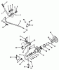 Toro R1-12K804 (312-8) - 312-8 Garden Tractor, 1992 (2000001-2999999) Ersatzteile PTO CLUTCH AND CONTROL