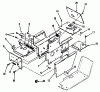 Toro R1-12K804 (312-8) - 312-8 Garden Tractor, 1992 (2000001-2999999) Ersatzteile SHEET METAL AND COVERS #2