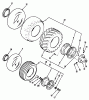 Toro R1-12K804 (312-8) - 312-8 Garden Tractor, 1992 (2000001-2999999) Ersatzteile WHEELS AND TIRES