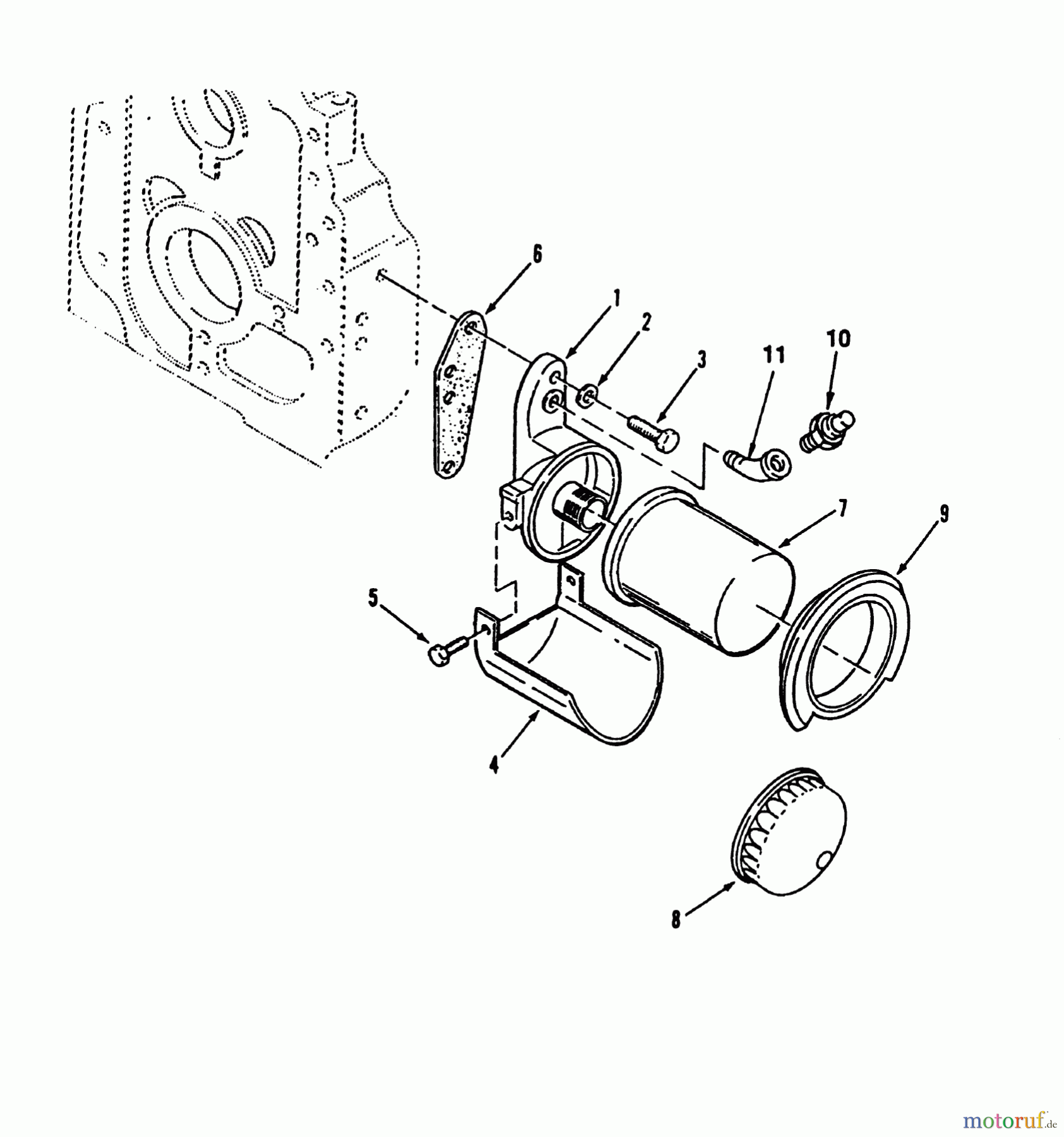  Toro Neu Mowers, Lawn & Garden Tractor Seite 2 R1-16O804 (316-8) - Toro 316-8 Garden Tractor, 1992 (2000001-2999999) OIL FILTER POWER PLUS