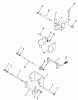 Toro R1-18OE02 (518-H) - 518-H Garden Tractor, 1990 Ersatzteile HITCHES