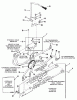 Toro R1-18OE02 (518-H) - 518-H Garden Tractor, 1990 Ersatzteile HYDRAULIC SYSTEM