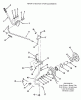 Toro R1-18OE02 (518-H) - 518-H Garden Tractor, 1990 Ersatzteile PTO CLUTCH AND CONTROL