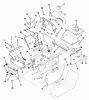 Toro R1-18OE02 (518-H) - 518-H Garden Tractor, 1990 Ersatzteile SHEET METAL AND COVERS #2