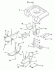 Toro R1-18OE02 (518-H) - 518-H Garden Tractor, 1990 Ersatzteile SHEET METAL AND COVERS #3