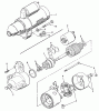 Toro R1-18OE02 (518-H) - 518-H Garden Tractor, 1990 Ersatzteile STARTER
