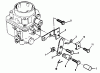 Toro R1-20OE02 (520-H) - 520-H Garden Tractor, 1992 (2000001-2999999) Ersatzteile CHOKE CONTROL (FRONT PULL)