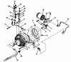 Toro R1-20OE02 (520-H) - 520-H Garden Tractor, 1992 (2000001-2999999) Ersatzteile HYDROSTATIC TRANSMISSION