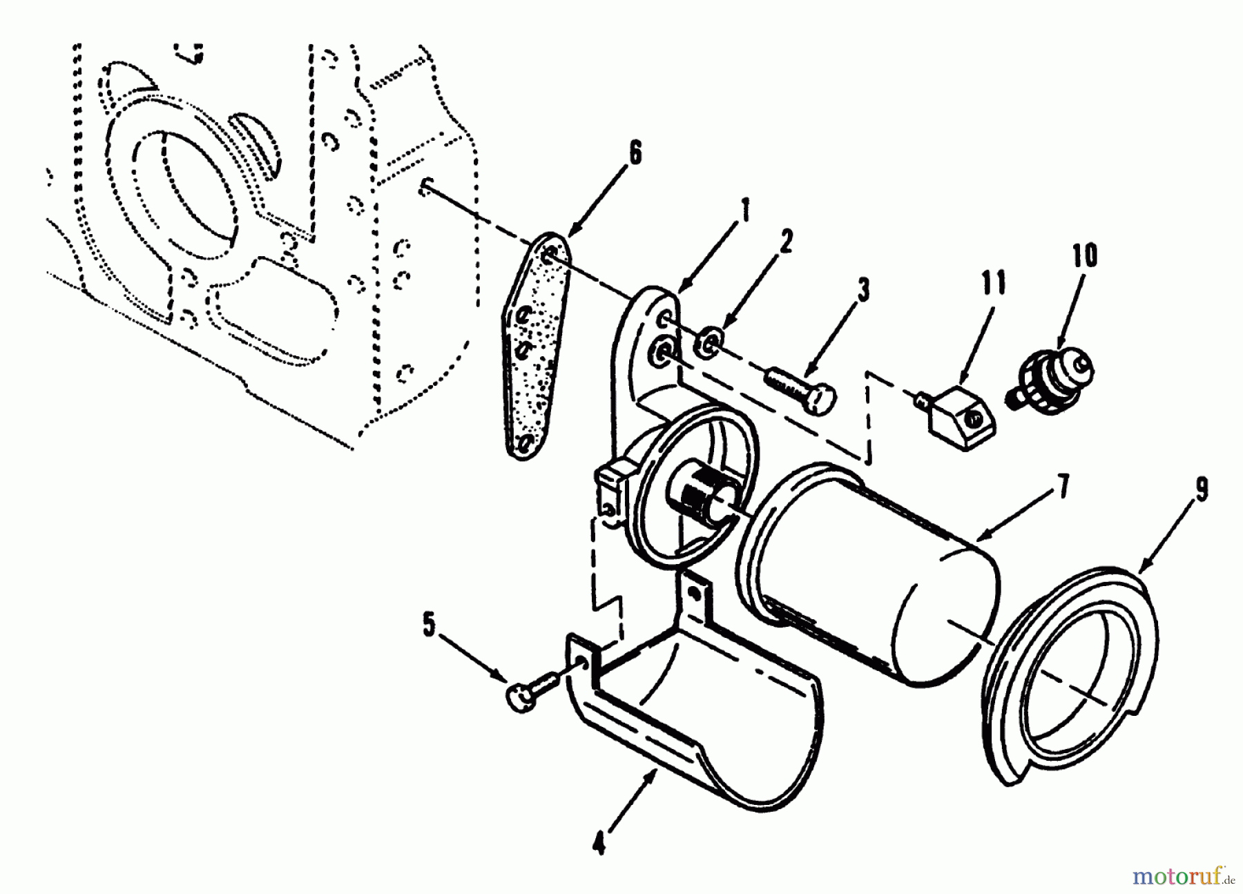 Toro Neu Mowers, Lawn & Garden Tractor Seite 2 R1-20OE02 (520-H) - Toro 520-H Garden Tractor, 1992 (2000001-2999999) OIL FILTER AND LOW OIL PRESSURE CUT-OFF SWITCH