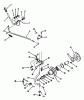 Toro R1-20OE02 (520-H) - 520-H Garden Tractor, 1992 (2000001-2999999) Ersatzteile PTO CLUTCH AND CONTROL