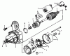 Toro R1-20OE02 (520-H) - 520-H Garden Tractor, 1992 (2000001-2999999) Ersatzteile STARTER COMPONENTS