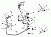 Toro R1-20OE02 (520-H) - 520-H Garden Tractor, 1992 (2000001-2999999) Ersatzteile THROTTLE CHOKE AND FUEL CONTROLS