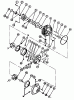 Toro R1-20OE02 (520-H) - 520-H Garden Tractor, 1992 (2000001-2999999) Ersatzteile TRANSMISSION EATON 1100-032