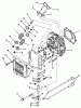 Toro R2-12OE02 (212-H) - 212-H Tractor, 1992 (2000001-2999999) Ersatzteile 12HP ENGINE CYLINDER HEAD & VALVES ASSEMBLY