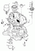 Toro R2-12OE02 (212-H) - 212-H Tractor, 1992 (2000001-2999999) Ersatzteile 12HP ENGINE OIL BASE & PUMP ASSEMBLY