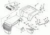 Toro R2-12OE02 (212-H) - 212-H Tractor, 1992 (2000001-2999999) Ersatzteile BODY ASSEMBLY