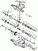 Toro R2-12OE02 (212-H) - 212-H Tractor, 1992 (2000001-2999999) Ersatzteile PEERLES TRANSMISSION MODEL NO. 930-020 (212-5)