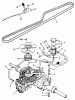 Toro R2-12OE02 (212-H) - 212-H Tractor, 1992 (2000001-2999999) Ersatzteile TRANSMISSION ASSEMBLY (210-H & 212-H)