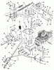 Toro R2-12OE02 (212-H) - 212-H Tractor, 1992 (2000001-2999999) Ersatzteile TRANSMISSION LINKAGE ASSEMBLY (212-H)