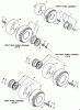 Toro R2-12OE02 (212-H) - 212-H Tractor, 1992 (2000001-2999999) Ersatzteile WHEEL & TIRE ASSEMBLY