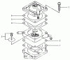 Toro R2-17K502 (227-5) - 227-5 Tractor, 1990 Ersatzteile FUEL PUMP