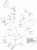 Toro 03-08BP01 (A-81E) - A-81(E) 5-Speed Rear Engine Rider, 1980 Ersatzteile ENGINE, THROTTLE CONTROL AND EXHAUST SYSTEM