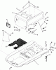 Toro 03-11BP02 (A-111) - A-111 5-Speed Rear Engine Rider, 1981 Ersatzteile BODY, SHEET METAL AND COVERS