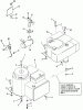 Toro 03-11BP02 (A-111) - A-111 5-Speed Rear Engine Rider, 1981 Ersatzteile ENGINE, THROTTLE CONTROL AND EXHAUST SYSTEM