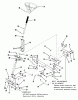 Toro 23-08BX01 (A-81) - A-81 5-Speed Rear Engine Rider, 1983 Ersatzteile FRONT AXLE AND STEERING
