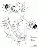 Toro 23-05BP01 (A-51) - A-51 5-Speed Rear Engine Rider, 1982 Ersatzteile 32 IN/81 CM MOWER DECK-8 & 11 HP RIDERS