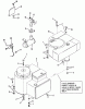 Toro 23-05BP01 (A-51) - A-51 5-Speed Rear Engine Rider, 1982 Ersatzteile ENGINE, THROTTLE CONTROL AND EXHAUST SYSTEM
