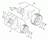 Toro 23-05BP01 (A-51) - A-51 5-Speed Rear Engine Rider, 1982 Ersatzteile WHEELS AND TIRES