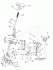 Toro 23-08BP03 (A-81) - A-81 5-Speed Rear Engine Rider, 1984 Ersatzteile FRONT AXLE AND STEERING