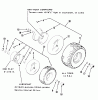Toro 23-08BP03 (A-81) - A-81 5-Speed Rear Engine Rider, 1984 Ersatzteile WHEELS AND TIRES