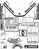 Toro 33-11B501 (111-5) - 111-5 Rear Engine Rider, 1985 Ersatzteile DECALS AND MISCELLANEOUS