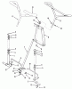 Toro 33-11B501 (111-5) - 111-5 Rear Engine Rider, 1985 Ersatzteile FRONT AXLE AND STEERING