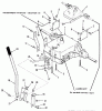 Toro 33-11B501 (111-5) - 111-5 Rear Engine Rider, 1985 Ersatzteile MECHANICAL TRANSMISSION