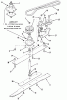 Toro 33-11B501 (111-5) - 111-5 Rear Engine Rider, 1985 Ersatzteile SPINDLE, PULLEYS, AND DRIVE BELT