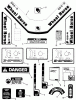 Toro B3-08B303 (108-3) - 108-3 Rear Engine Rider, 1986 Ersatzteile DECALS AND MISCELLANEOUS