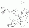 Toro B3-08B303 (108-3) - 108-3 Rear Engine Rider, 1986 Ersatzteile ELECTRICAL SYSTEM-RECOIL START