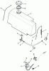 Toro 33-08B401 (108-4) - 108-4 Rear Engine Rider, 1987 Ersatzteile FUEL SYSTEM