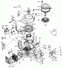 Toro 33-08B401 (108-4) - 108-4 Rear Engine Rider, 1987 Ersatzteile KAWASAKI FB460V TYPE AS-15 ENGINE #1